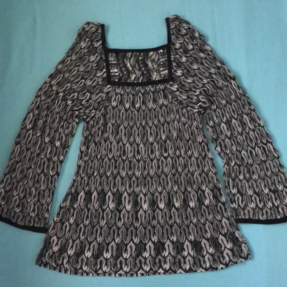 MISSONI Rare authentic vintage blouse with sequins NEW size 40 or L Host Pick🎉